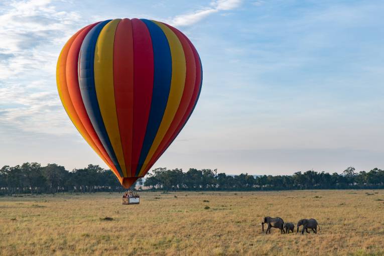hot air balloon safari masai mara 